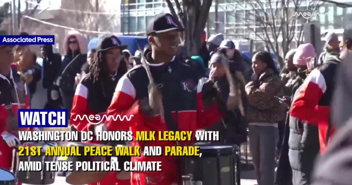 MLK’s Dream in DC: Thousands March for Peace, Voting Rights and Unity