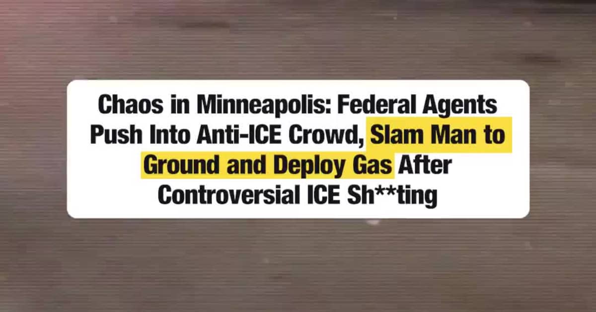 New footage from outside the Whipple ICE facility shows anti-ICE protesters scattering as federal agents move forward, deploying tear gas, flashbangs and pepper balls to disperse the crowd.
