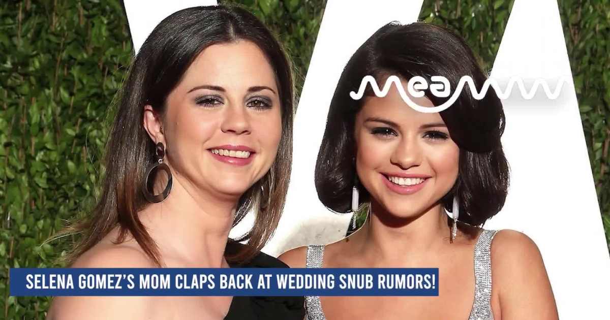 Selena Gomez’s Mom Claps Back at Wedding Snub Rumors!