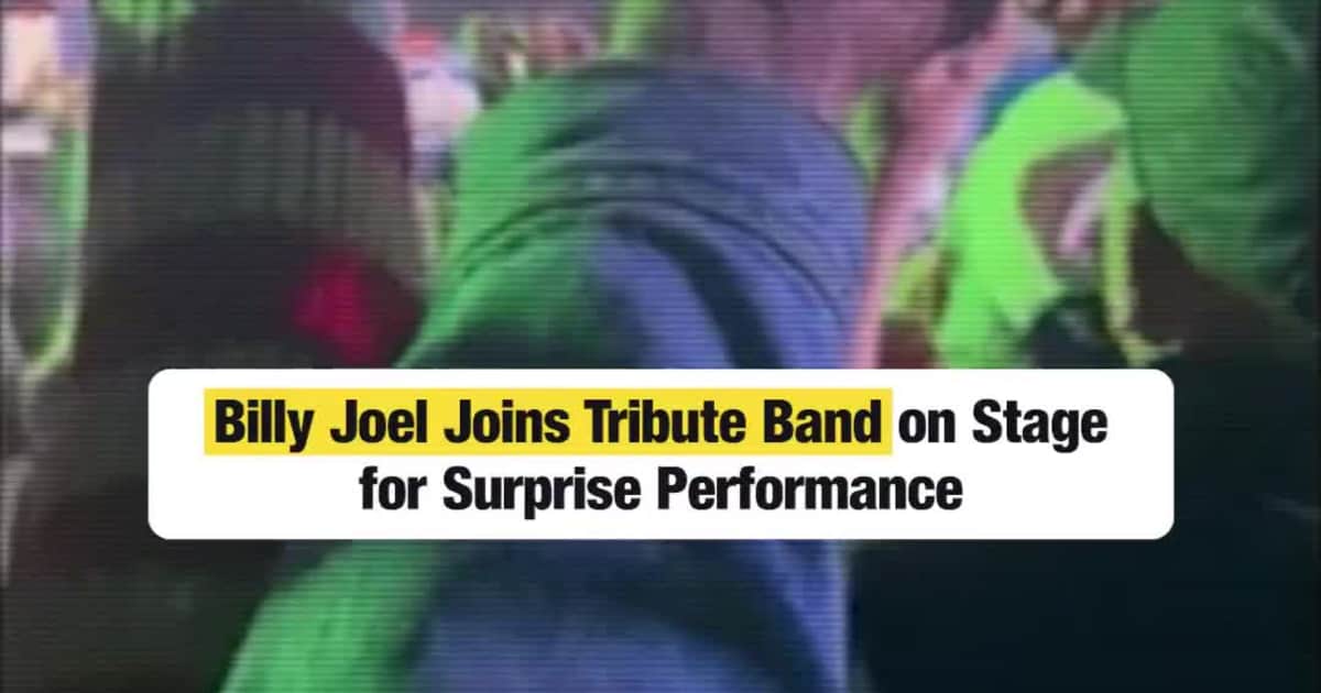 Billy Joel Joins Tribute Band on Stage for Surprise Performance