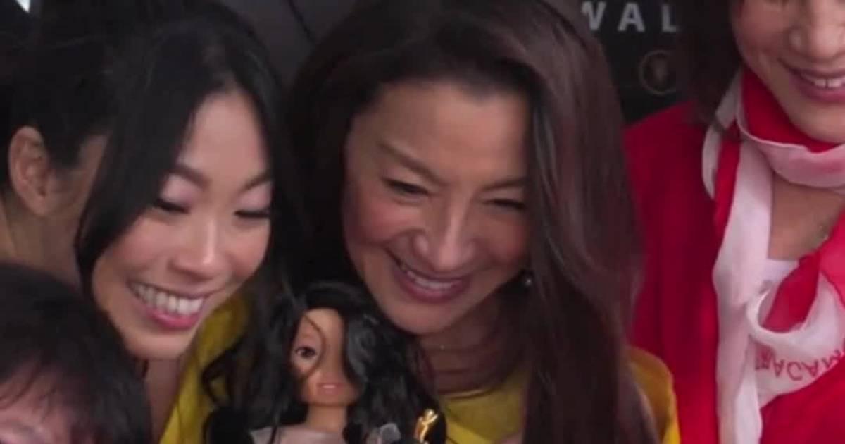 Michelle Yeoh's Emotional Walk of Fame With Family & Friends