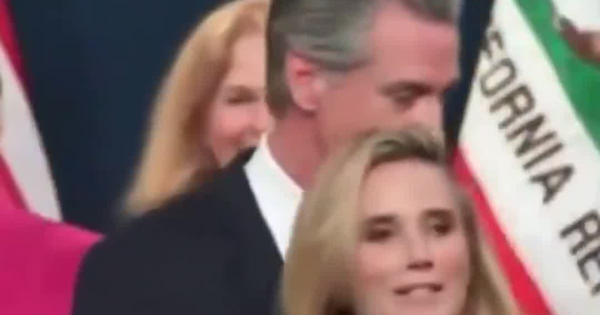 Gavin Newsom’s Wife Interrupts Press Event, Scolds Reporters During Planned Parenthood Bill Signing