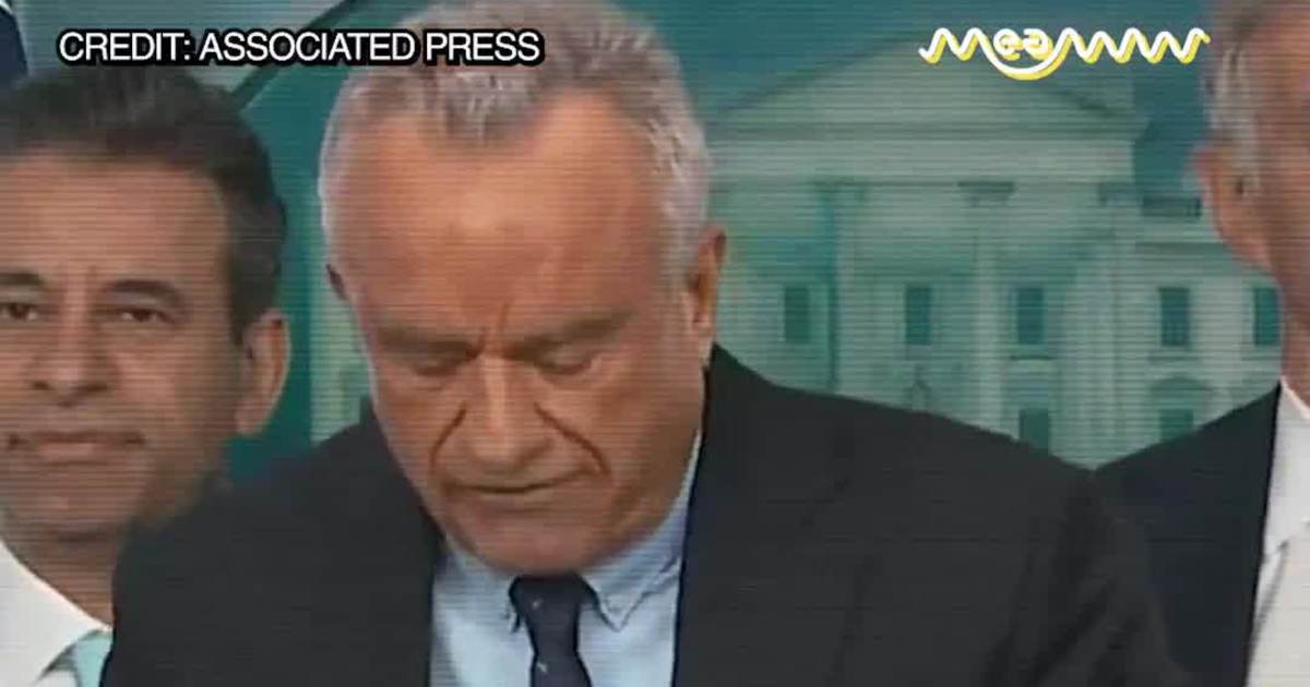 Robert F. Kennedy Jr. says U.S. will shift focus from saturated fats to reducing added sugar