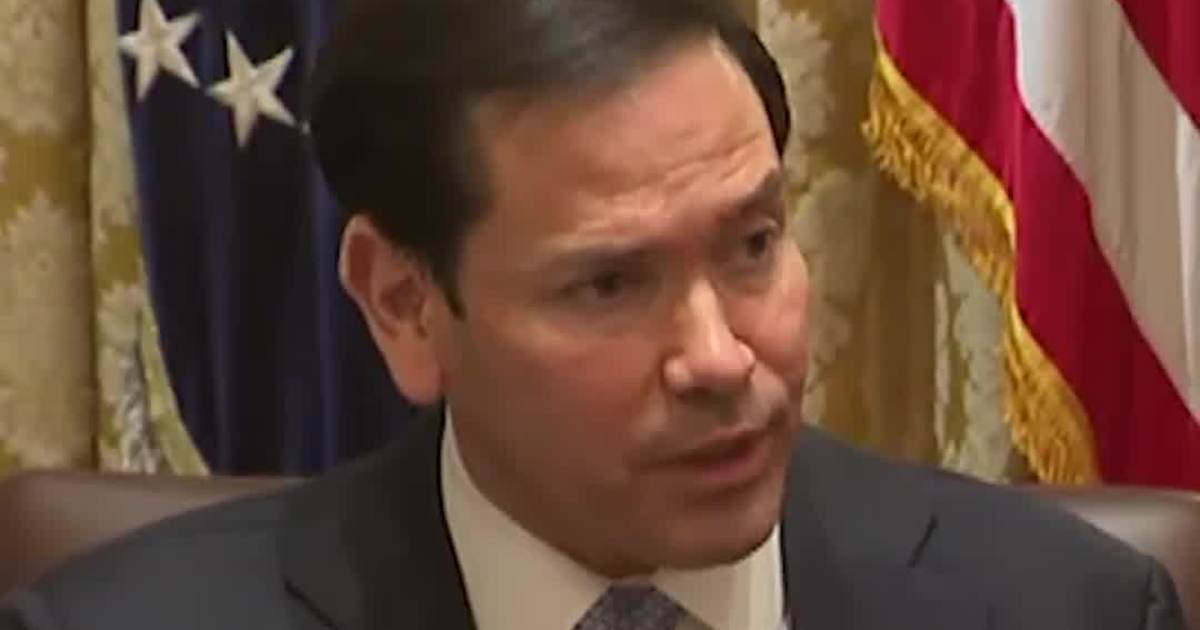 Marco Rubio Says “The World Will Be Safer” When Trump’s Mission Is Achieved