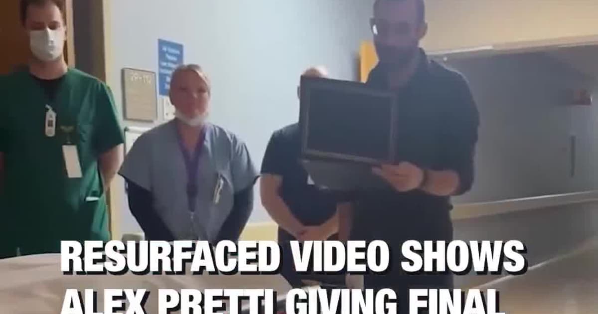 Resurfaced Video Shows Alex Pretti Giving Final Salute to Deceased Veteran