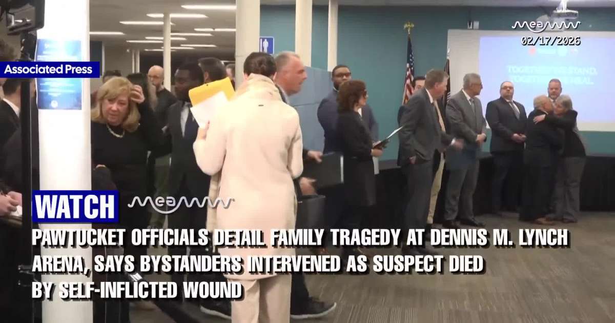 Pawtucket Officials Detail Family Tragedy at Dennis M. Lynch Arena, Says Bystanders Intervened as Suspect Died by Self-Inflicted Wound