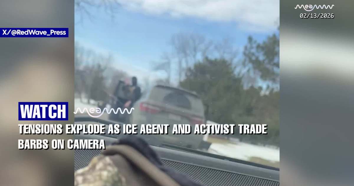 ICE Agent Confronts Leftist Agitator: “That’s the Most Racist Thing You Can Say!”