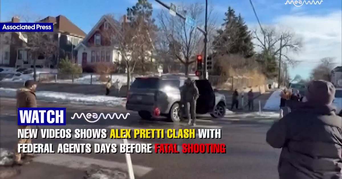 New Videos Show Alex Pretti Clash With Federal Agents Days Before Fatal Shooting