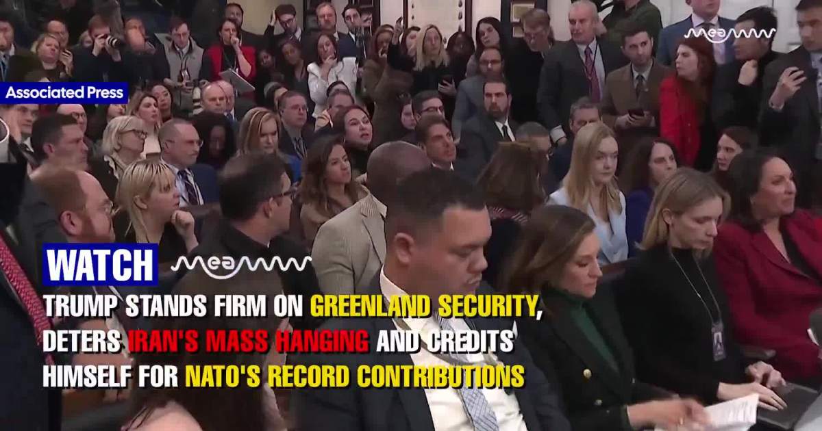 Trump Stands Firm On Greenland Security, Deters Iran's Mass Hanging And Credits Himself For NATO's Record Contributions
