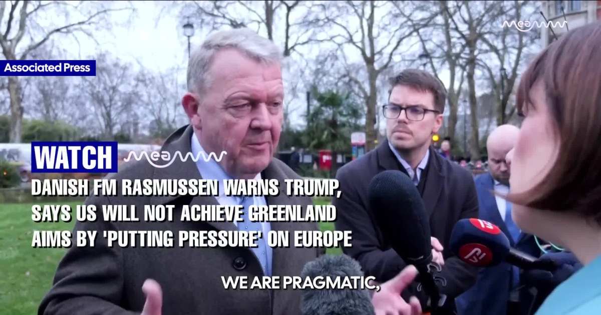 “You Can’t Trade People”: Denmark Pushes Back on Trump’s Greenland Demands