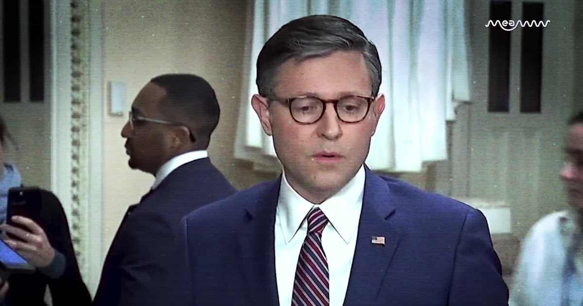 “We Have No Intention of Being at War”: Speaker Mike Johnson