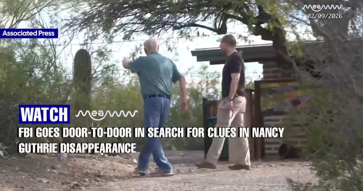 Nancy Guthrie | Masked Figure Image Emerges as Agents Expand Search in Guthrie Case