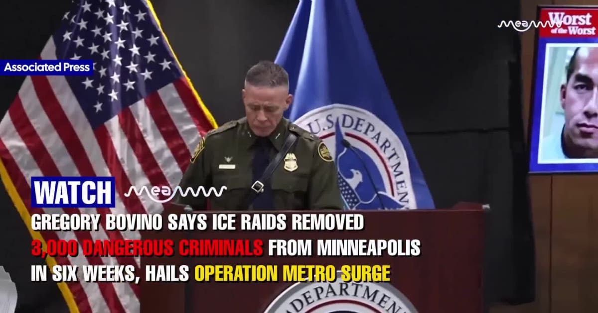 3,000 Dangerous Criminals in Six Weeks