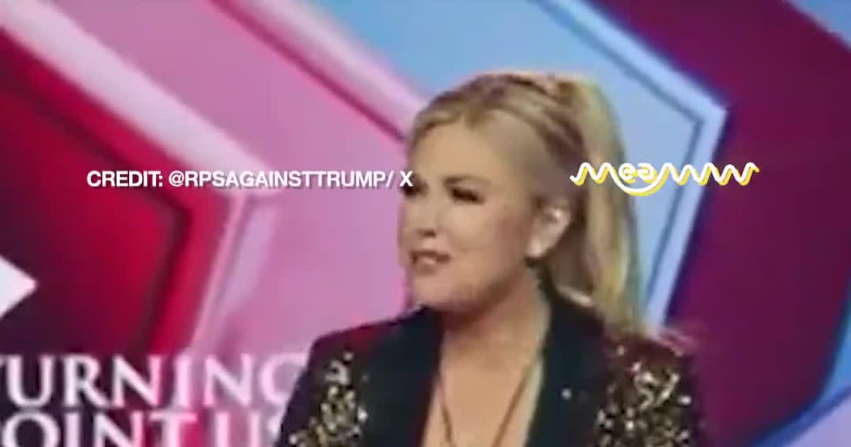 Erika Kirk Pledges to Help Elect JD Vance “in the Most Resounding Way Possible” in 2028