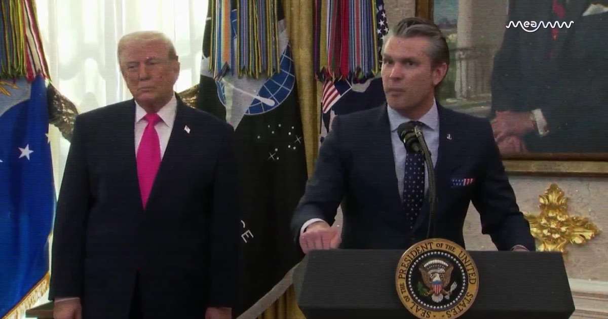 Hegseth to Iran - “We Negotiate With Bombs”