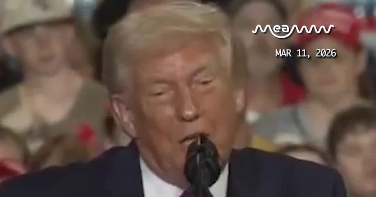 Trump Jokes Melania Stopped Him From Watching His Own Debate