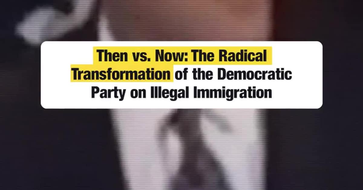 THE DEMOCRAT FLIP: From 