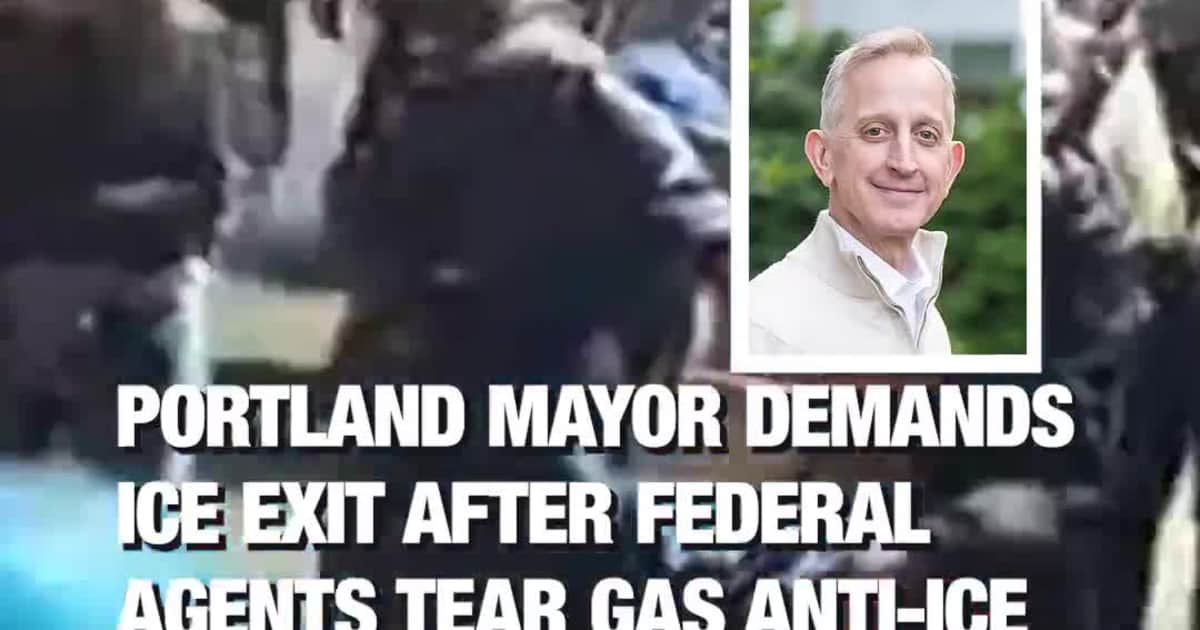 Portland Mayor Demands ICE Exit After Federal Agents Tear Gas Anti-ICE Protesters