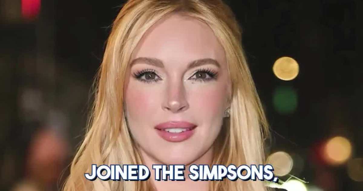 Lindsay Lohan Joins The Simpsons Cast in a Major First for the Show
