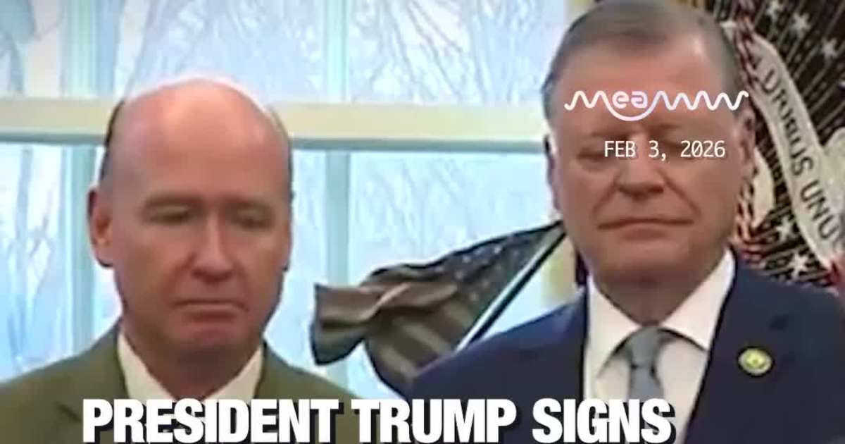 President Trump Signs Bill to Reopen Government After Partial Shutdown