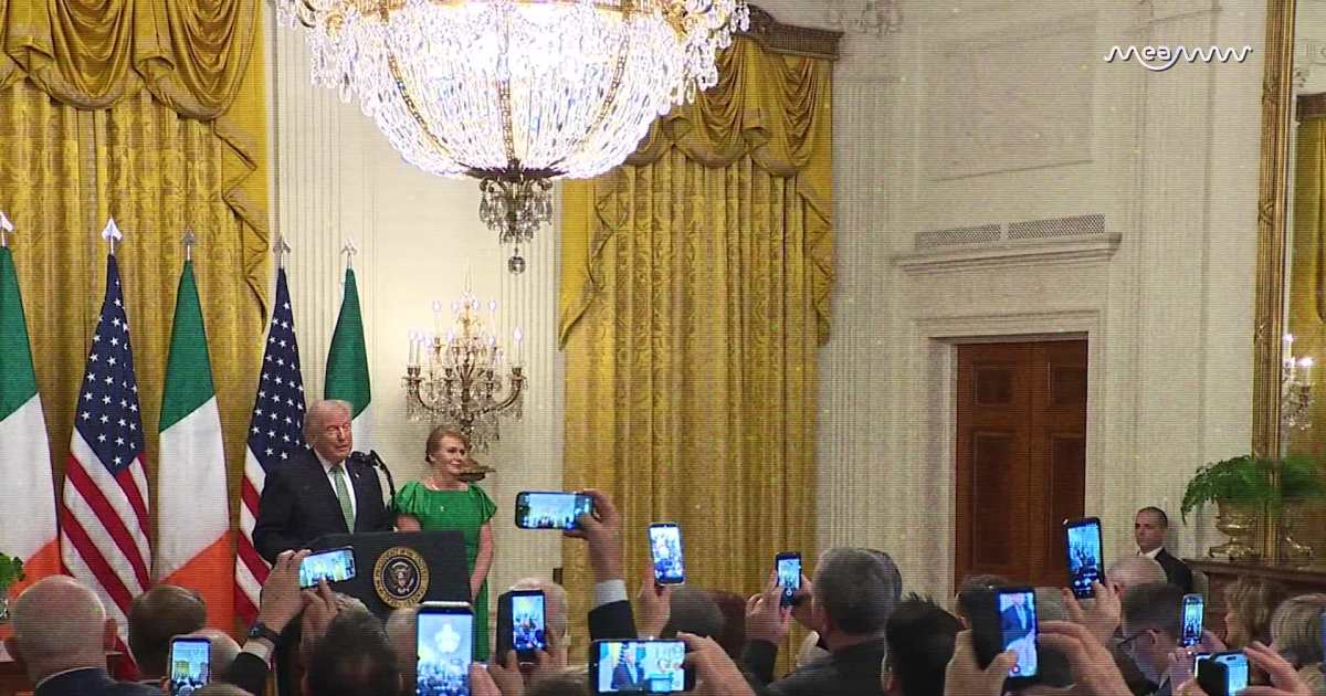 St Patrick’s Day | Trump: I Should’ve Been With Iran, But Today, I Chose to Stand With the Irish