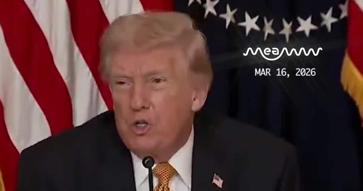 Trump: “Nobody’s Seen the Ayatollah - We Don’t Know if He’s Alive”