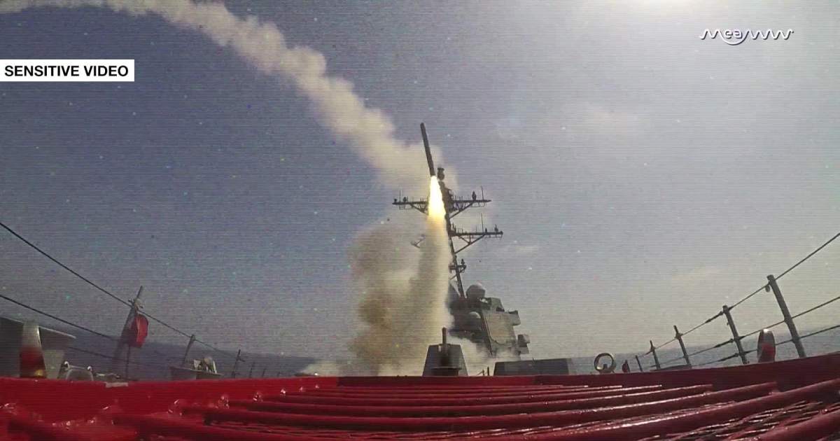 US Military Releases Strike Footage Showing Jets, Missiles Targeting Iran