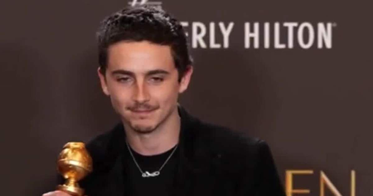 Timothée Chalamet Wins Best Actor