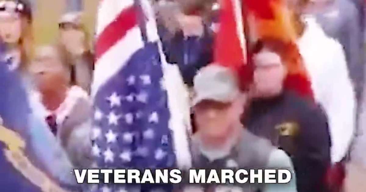 Veterans March Against Donald Trump