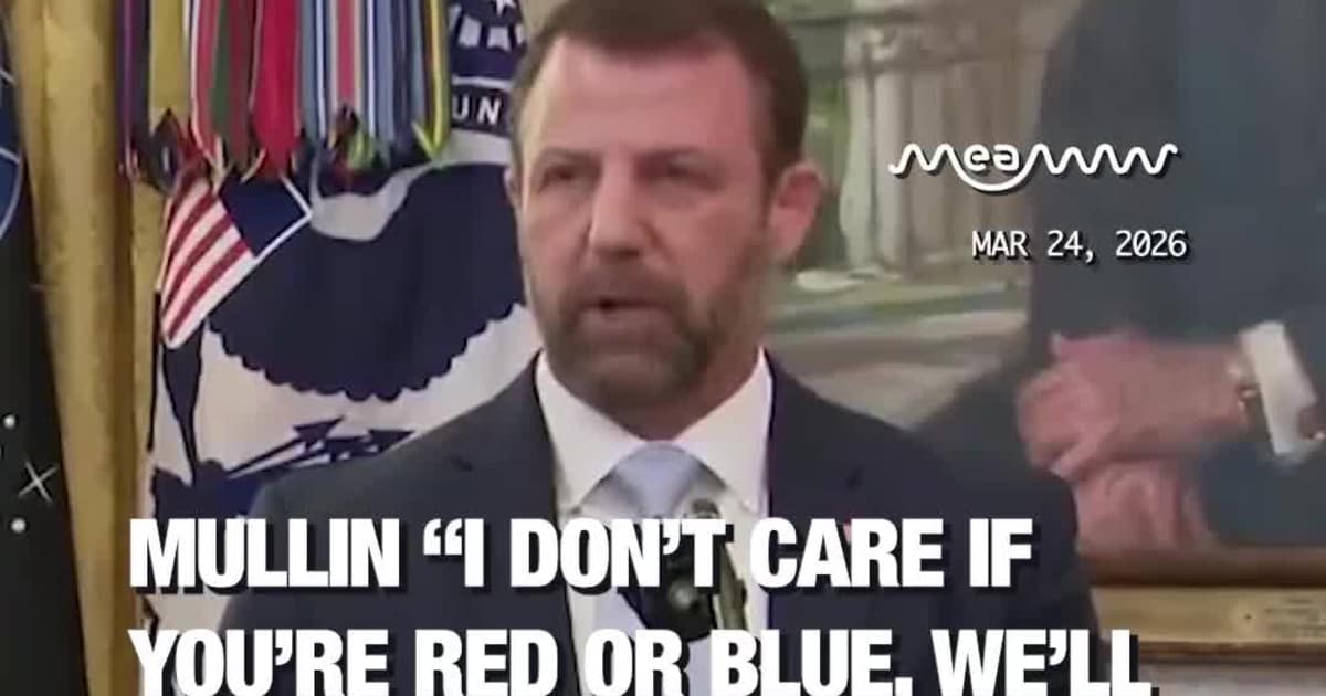 Markwayne Mullin: “I Don’t Care If You’re Red or Blue, We’ll Protect Everyone the Same” After Becoming DHS Secretary