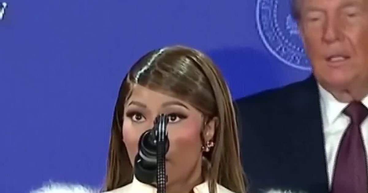 Nicki Minaj Declared She is Donald Trump's 'Number One Fan' As She Joins Him On Stage