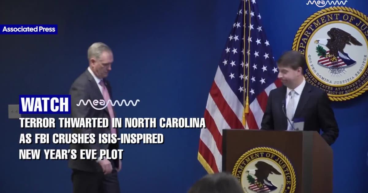 ISIS Plot Thwarted As FBI Arrests 18-Year-Old in Mint Hill Over New Year Eve’s Attack Plan