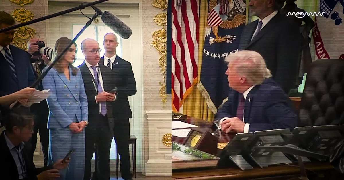 Watch: Trump Clashes With Reporter in Heated Exchange…. keep this as the hook— “do you want me to answer— you are fresh person— we have a problem” —- please guide me if I mess anything.