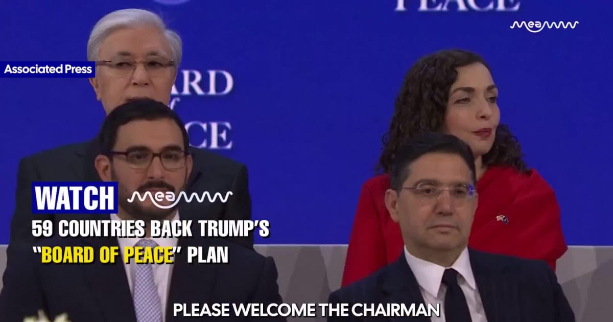 Trump: 59 Nations Unite in Global Push to Force Hamas to Disarm