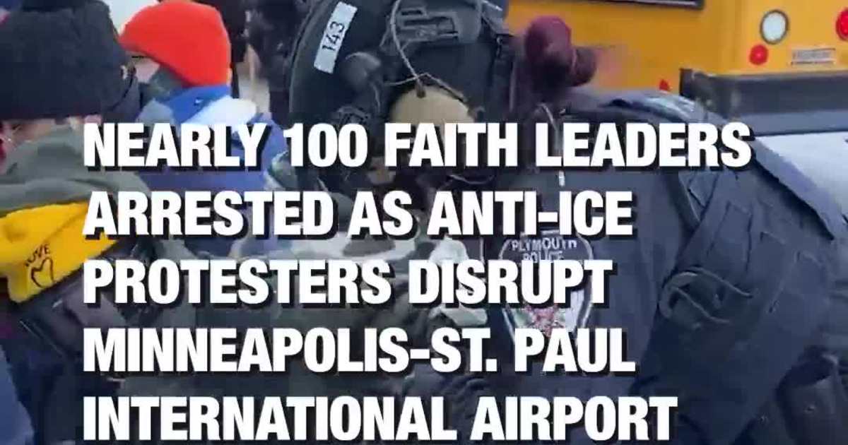 Nearly 100 Faith Leaders Arrested as Anti-ICE Protesters Disrupt Minneapolis-St. Paul International Airport