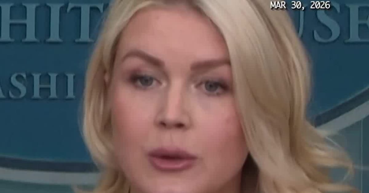 Anything They Say Will Be Tested’: Karoline Leavitt Reacts as Iran Appears ‘More Reasonable