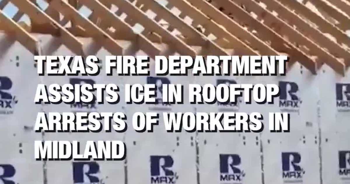 Texas Fire Department Assists ICE in Rooftop Arrests of Workers in Midland