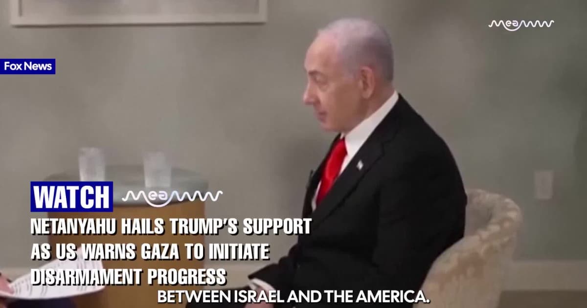 Netanyahu Hails Meeting With Trump And His Alliance With US as Gaza Disarmament Reaches Critical Point