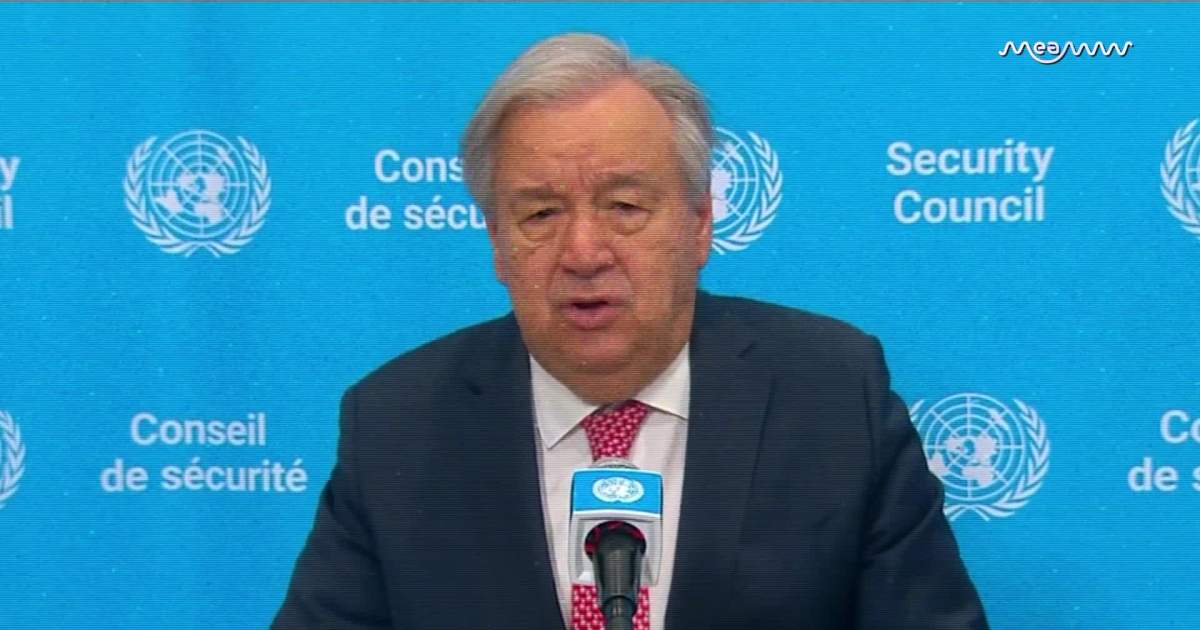 ‘We Are on the Edge of a Wider War’: António Guterres Warns