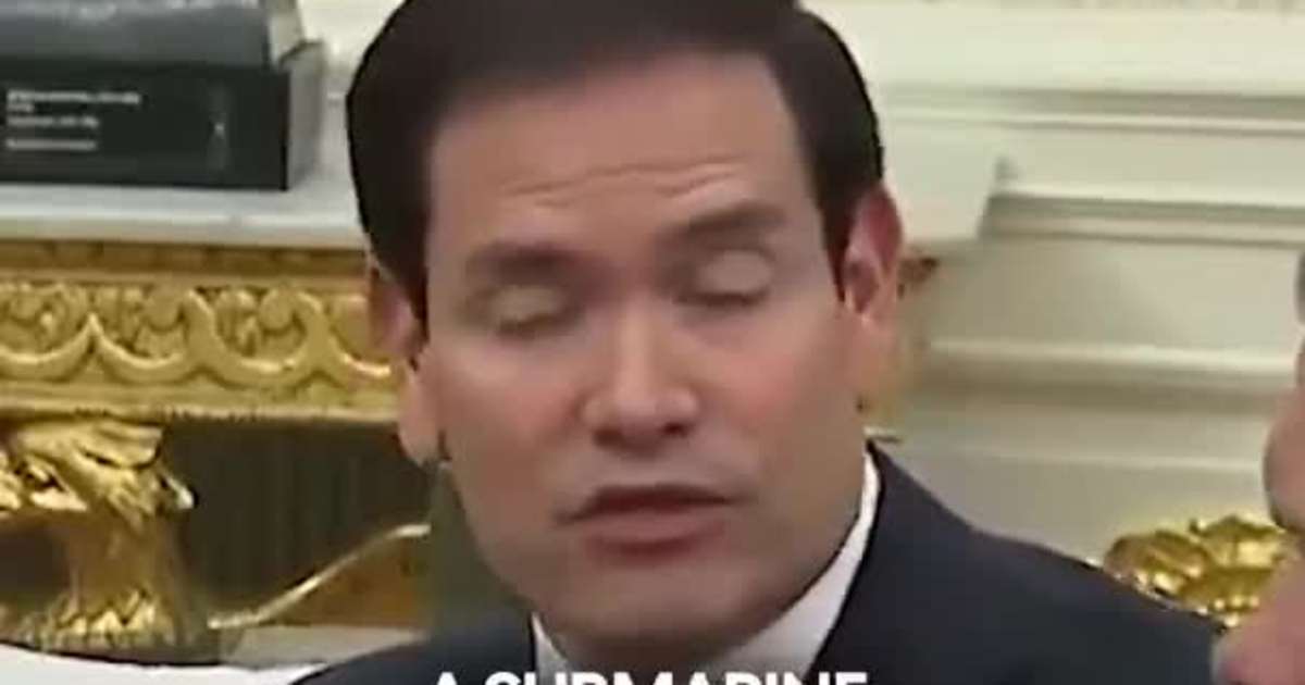 Marco Rubio drops truth on critics of Trump’s anti-cartel strikes