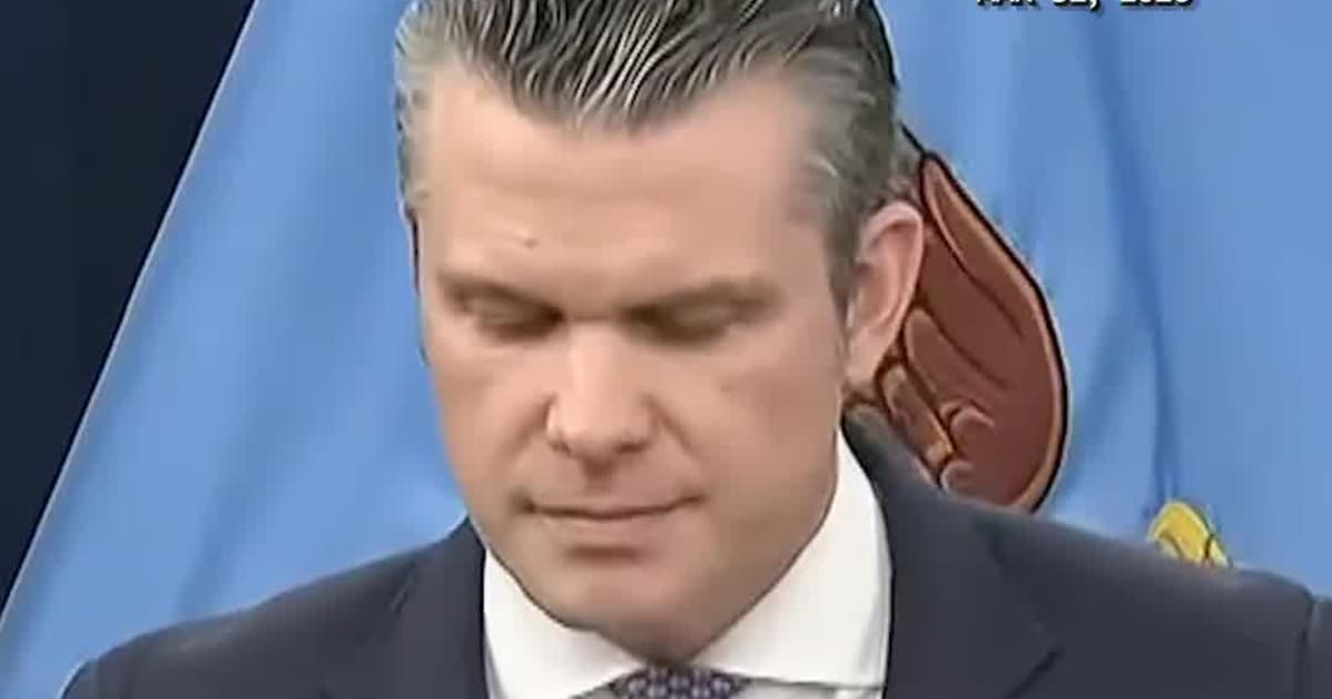 "President Trump Doesn't Back Down, You Can Ask Khamenei About That" Pete Hegseth Warns Iran