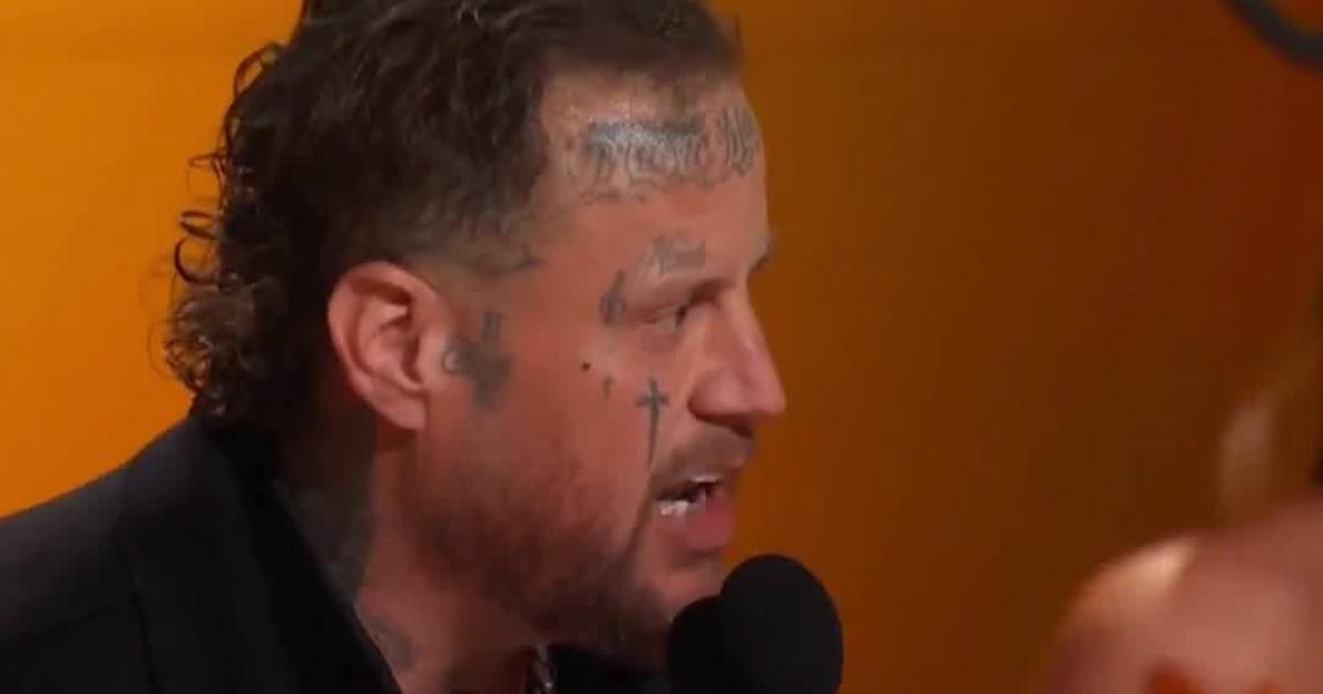 Jelly Roll Gets Emotional Talking About His Faith at the Grammys