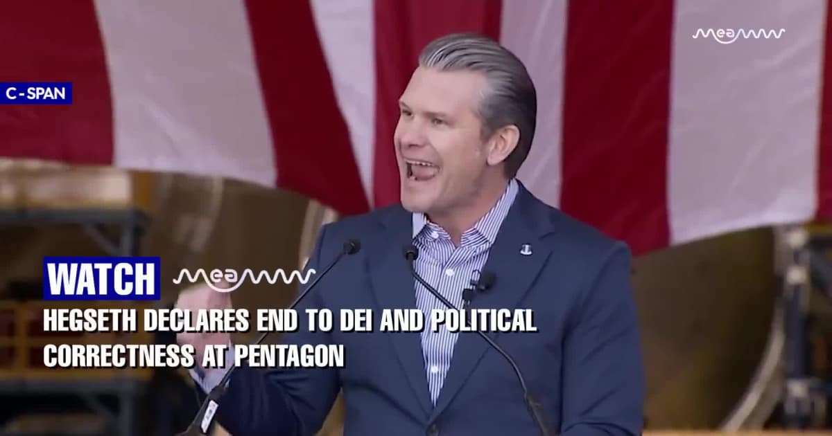 Hegseth Vows to End DEI and “Political Correctness” in the U.S. Military