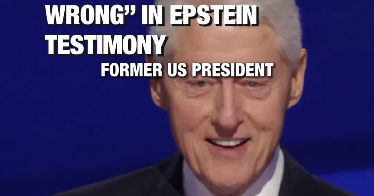 Bill Clinton Tells House Oversight: “I Did Nothing Wrong” in Epstein Testimony