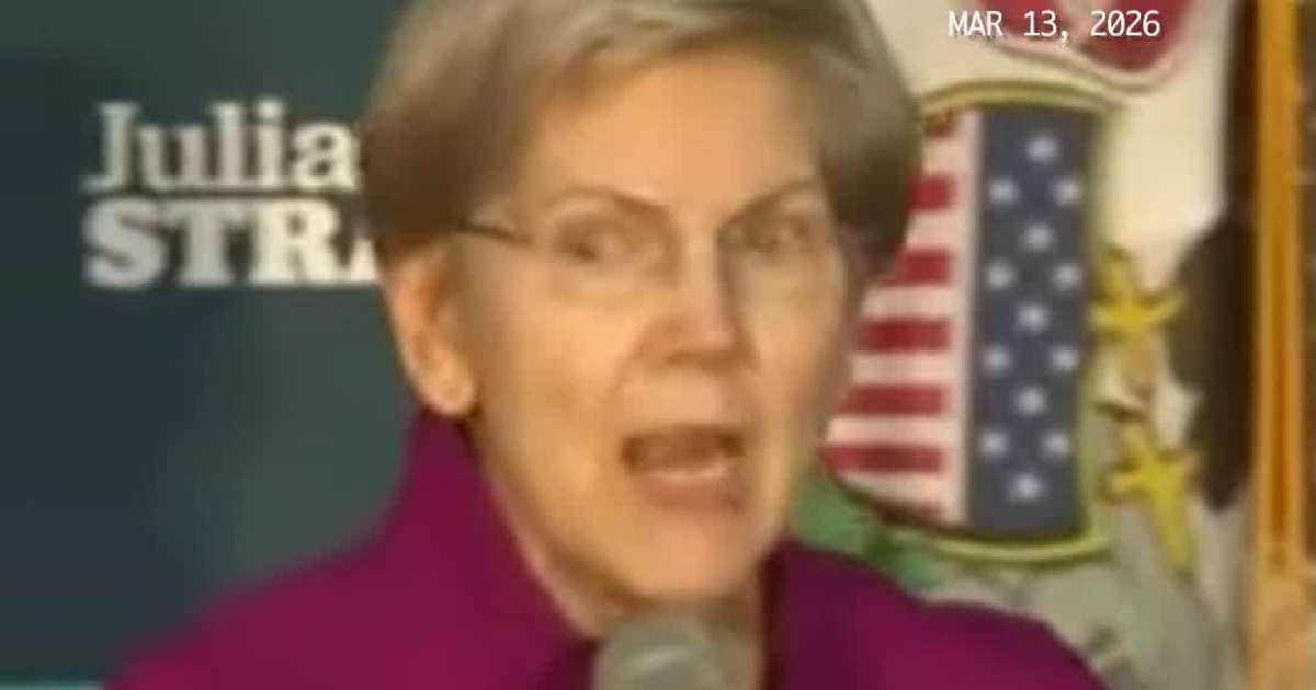 “Trump Promised to Be a President of Peace” — Elizabeth Warren Criticizes President on Iran War Spending