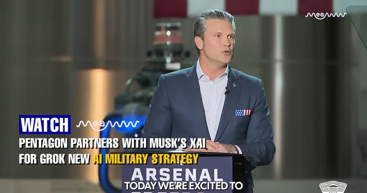 Pentagon Partners With Musk’s xAI as Hegseth Unveils AI-First Military Strategy