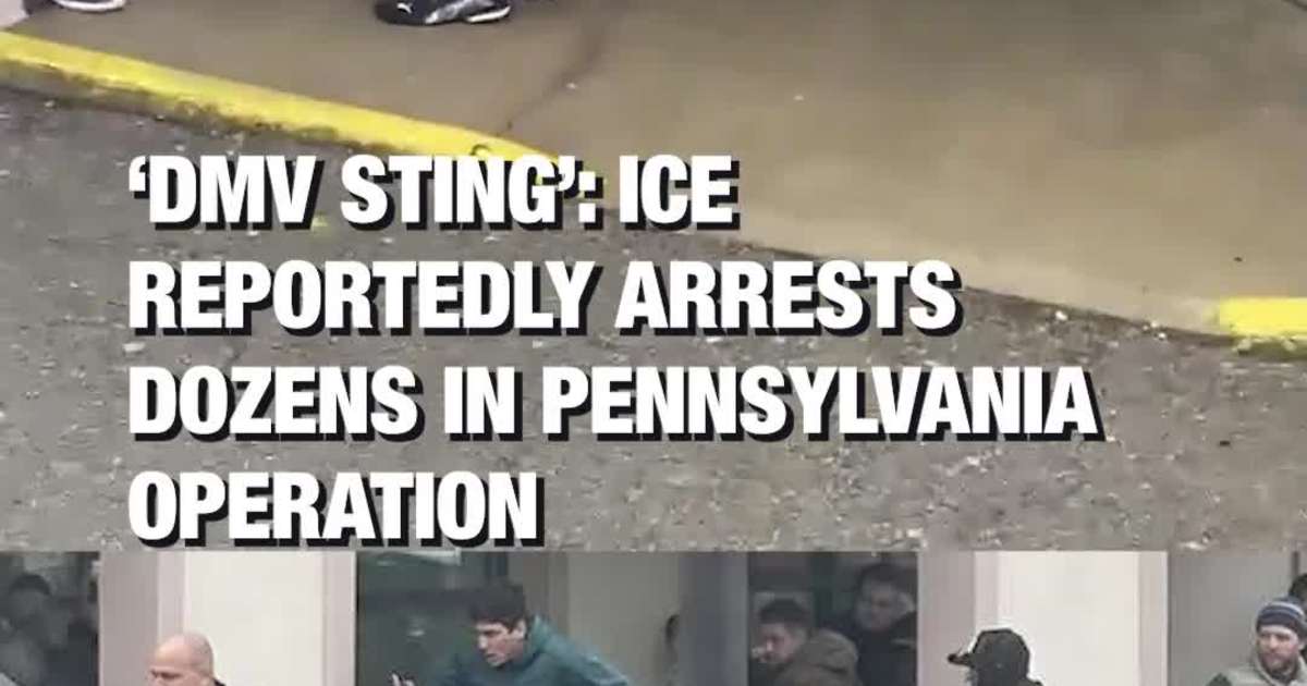‘DMV Sting’: ICE Reportedly Arrests Dozens in Pennsylvania Operation