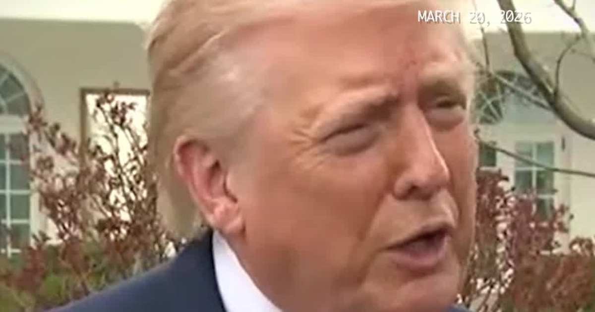 “Marco Would Put Me on a Helicopter” — Trump Jokes on Kharg Island Question, Says “I can’t tell”