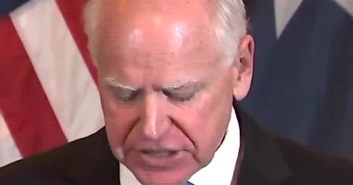 BREAKING: Minnesota Gov. Tim Walz Drops Re-Election Bid Amid Growing Fraud Scandal