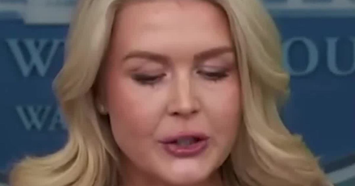 Leavitt Says U.S. Saw Record Drop in Violent Crime Under Trump